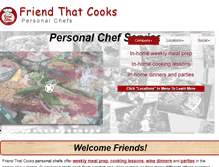 Tablet Screenshot of friendthatcooks.com